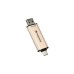 Transcend JetFlash 930C 512 GB, USB-Stick(gold/schwarz, USB-A 3.2 Gen 1, USB-C 3.2 Gen 1)