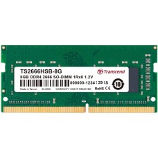 Transcend SO-DIMM 8 GB DDR4-2666, Arbeitsspeicher(TS2666HSB-8G)
