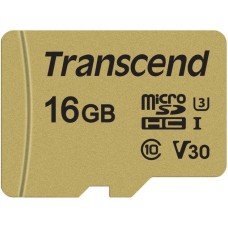 Transcend microSDHC Card 16 GB, Speicherkarte(UHS-I U3, Class 10, V30)