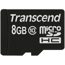 Transcend microSDHC Card 8 GB, Speicherkarte(Class 10)