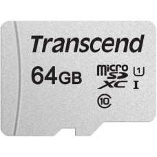 Transcend microSDXC Card 64GB, Speicherkarte(UHS-I U1, Class 10)