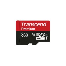 Transcend microSD 8GB, Speicherkarte(schwarz, UHS-I U1, Class 10)