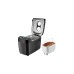Unold Backmeister Big Black, Brotbackautomat(schwarz, 850 Watt, für Brote bis 1,5kg, Outlet)