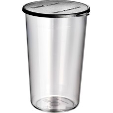 Unold ESGE-Zauberstab Mixbecher mit Deckel(transparent, Inhalt 0,6 Liter, für Stabmixer)