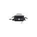 Unold Finesse Basic 48730bk/ed, Raclette(schwarz/edelstahl)