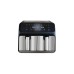 Unold Heißluftfritteuse Doppelkammer Twin Zone(schwarz, 1.700 Watt)