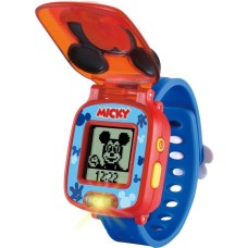 VTech Mickys Lernuhr, Armbanduhr(blau/rot)