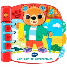 VTech Zieh-mich-an-Bärchenbuch, Lernbuch(rot)