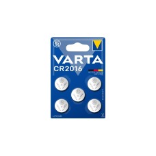 Varta LITHIUM Coin CR2016, Batterie(5 Stück, CR2016)