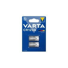 Varta LITHIUM Cylindrical CR123A, Batterie(2 Stück, CR123A)