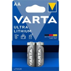 Varta Lithium, Batterie(2 Stück, AA)