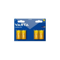 Varta Longlife, Batterie(4 Stück, C)