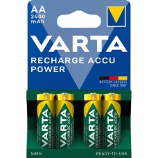 Varta Recharge Accu Power AA, Akku(4 Stück, AA)