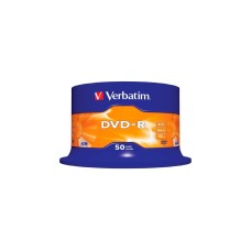 Verbatim DVD-R 4,7 GB, DVD-Rohlinge(16fach, 50 Stück)