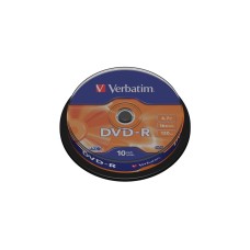 Verbatim DVD-R 4,7 GB, DVD-Rohlinge(16fach, 10 Stück)