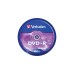 Verbatim DVD+R 4,7 GB, DVD-Rohlinge(16fach, 100 Stück)