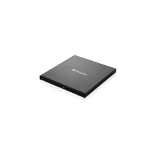Verbatim External Slimline-Blu-ray-Writer, externer Blu-ray-Brenner(schwarz, USB 3.1 Gen 1 (Typ-C))