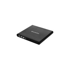 Verbatim External Slimline CD/DVD Writer, externer DVD-Brenner(schwarz)