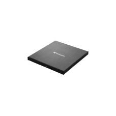 Verbatim External Slimline USB 3.0-Blu-ray-Brenner, externer Blu-ray-Brenner(schwarz)
