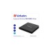 Verbatim Externer Slimline CD-DVD-Brenner, externer DVD-Brenner(schwarz, USB-A 2.0)