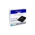 Verbatim Externer Slimline, externer Blu-ray-Brenner(schwarz, USB 3.2 Gen 1 (Typ-C))