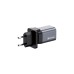 Verbatim GaN-Ladegerät 35W, 1x USB-A , 1x USB-C(grau, PD 3.0, QC 3.0)