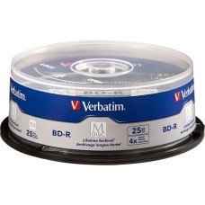 Verbatim M-DISC BD-R 4x 25 GB, Blu-ray-Rohlinge(4-fach, 25 Stück)