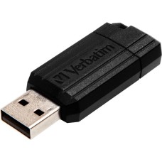 Verbatim PinStripe 16 GB, USB-Stick(schwarz, USB-A 3.2 Gen 1)