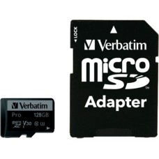 Verbatim Pro 64 GB microSDXC, Speicherkarte(UHS Speed Class 3)