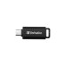 Verbatim Store 'n' Go USB-C 128 GB, USB-Stick(schwarz/grau, USB-C 3.2 Gen1)