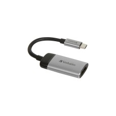 HDMI Buchse(silber/schwarz, 10cm, 4K 60Hz)