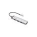 Verbatim USB-C Multiport-Hub 4xUSB 3.2, USB-Hub(silber)