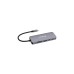 Verbatim USB-C Pro Multiport-Hub CMH-09, 9 Port , Dockingstation(grau, HDMI, RJ-45, 3x USB-A, 2x USB-C, PD, SD, microSD)