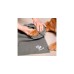 Vileda Pet Pro Microfaser-Handtuch M(grau, Größe M, 45 x 70cm)