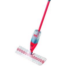 Vileda Spray & Clean Sprüh-Wischer, Bodenwischer(rot/schwarz)