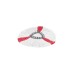 Vileda Turbo EasyWring & Clean Wischmop Komplettset, Bodenwischer(schwarz/rot, inkl. Classic Ersatzkopf)
