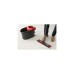 Vileda Wischer ULTRAMAX XL Turbo Komplett Box, Bodenwischer(schwarz/rot)