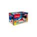 Vileda Wischmop Turbo 2in1 Microfibre Komplett Set, Bodenwischer(schwarz/rot, inkl. 750ml Vileda Bodenreiniger)