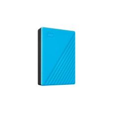 WD My Passport 4 TB, Externe Festplatte(blau, Micro-USB-B 3.2 Gen 1)