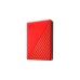 WD My Passport 4 TB, Externe Festplatte(rot, Micro-USB-B 3.2 Gen 1)