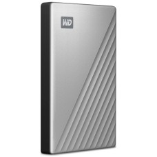 WD My Passport Ultra 2 TB, Externe Festplatte(silber/schwarz, USB-C 3.2 Gen 1)