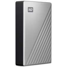 WD My Passport Ultra 4 TB, Externe Festplatte(silber/schwarz, USB-C 3.2 Gen 1)