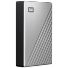 WD My Passport Ultra for Mac 5 TB, Externe Festplatte(silber/schwarz, USB-C 3.2 Gen 1)