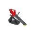 WOLF-Garten Akku-Laubbläser/-sauger LYCOS 40/480 V, 40Volt, Laubsauger/Laubbläser(rot/schwarz, ohne Akku und Ladegerät)