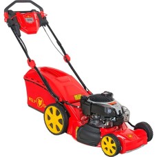 WOLF-Garten Benzin-Rasenmäher A 460 A SP HW IS, 46cm(rot/gelb, mit 1-Gang Radantrieb Easy-Speed)
