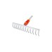 WOLF-Garten DR-M 30 Rechen, multi-star(rot/gelb, 30cm)