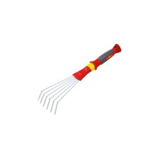 WOLF-Garten Fächerbesen LD-2K, Rechen(rot/gelb, 11,5cm)