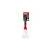 WOLF-Garten Kleinfächerbesen LD-M /ZM 015, multi-star(rot/grau, 11,5cm)