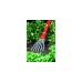 WOLF-Garten Kleinfächerbesen LD-M, multi-star(rot/schwarz, 11,5cm)
