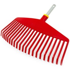 WOLF-Garten Kunststoffbesen Ui-M, multi-star(rot/gelb, 42cm)
